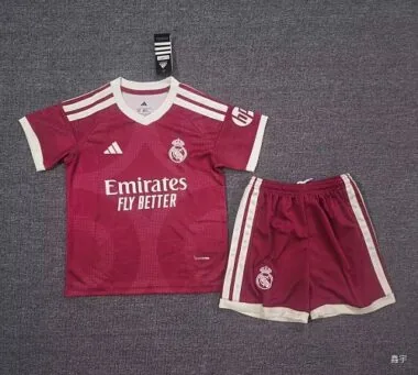 2026/27 Real Madrid Third Kids Jersey and Shorts