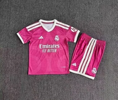 2026/27 Real Madrid Third Kids Jersey and Shorts