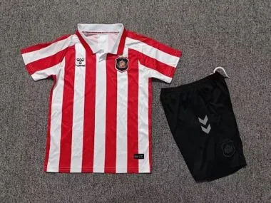 2026/27 Sunderland Home Kids Jersey and Shorts