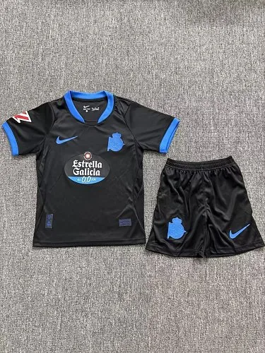 2026/27 Deportivo La Coruña Away Kids Jersey and Shorts