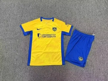 2026/27 Portsmouth Away Kids Jersey and Shorts