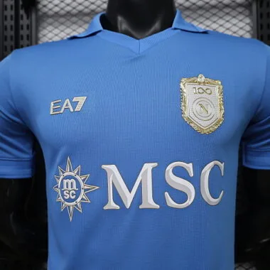 Imagem 2 do álbum Camisola do Napoli 2026/27 (versão para jogador, para jogos em casa)