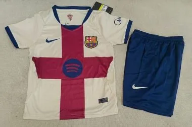 Camisola infantil de fora n.º 4 do Barcelona 2026/27