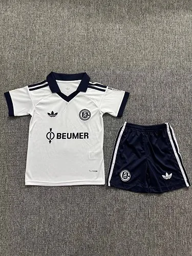 2026/27 Schalke Away Kids Jersey and Shorts
