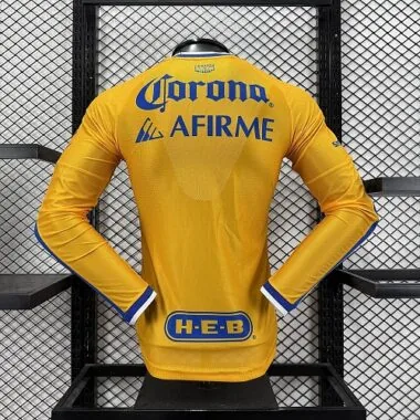 Imagen 6 del álbum Camiseta de manga larga de los Tigres para la temporada 2026/27, versión para jugadores (local)