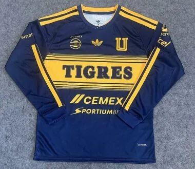 Camiseta de manga larga de los Tigres para partidos fuera de casa, temporada 2026/27