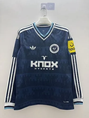 Albumcover van 26-27 Newcastle United Away Long Sleeve Yupoo Cheap Soccer Jerseys
