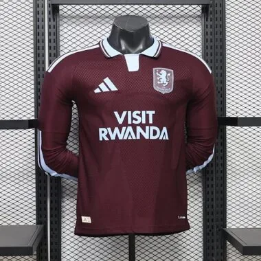 Couverture de l’album 26-27 Aston Villa Home Player Version Long Sleeve Yupoo Cheap Soccer Jerseys