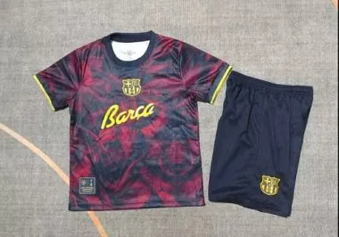 2026/27 Barcelona Special Edition Kids Jersey and Shorts