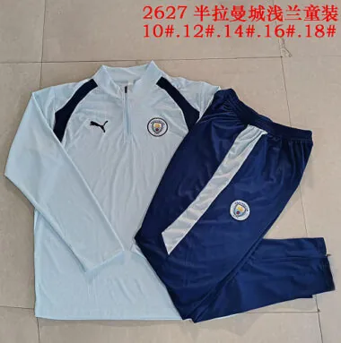 Afbeelding 3 van album 26-27 Manchester City Kids Long Sleeve Yupoo tracksuit