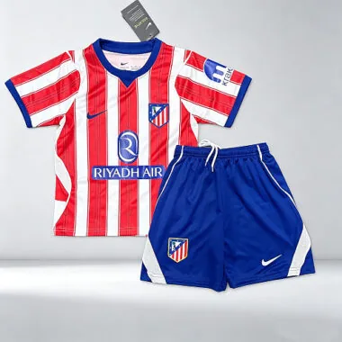 Albumcover van 26-27 Atletico Madrid Home Kids Yupoo Cheap Soccer Jerseys